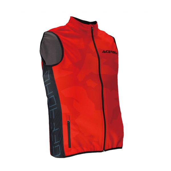 【20日は24時間限定クーポン配布】ACERBIS アチェルビスSOFTSHELL X-WINDベスト RD-3XL AC-23441RD6(2644815)代引不可 送料無料