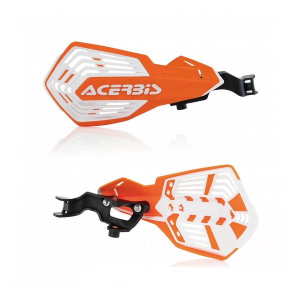 【25日は24時間限定クーポン配布】ACERBIS アチェルビスK-FUTURE ハンドガード OR/WH #203 AC-24297OR/..