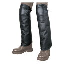 【25日は24時間限定クーポン配布】ROUGH&ROAD ラフアンドロードレザーレッグカバー BK-スタンダード RR5869BK2(2567498)代引不可 送料無料