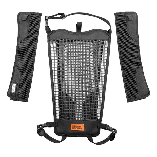 【11/1ポイント2倍&クーポン配布】DOPPELGANGER(ドッペルギャンガー)背中肩セットで蒸れんゾ ブラッ..