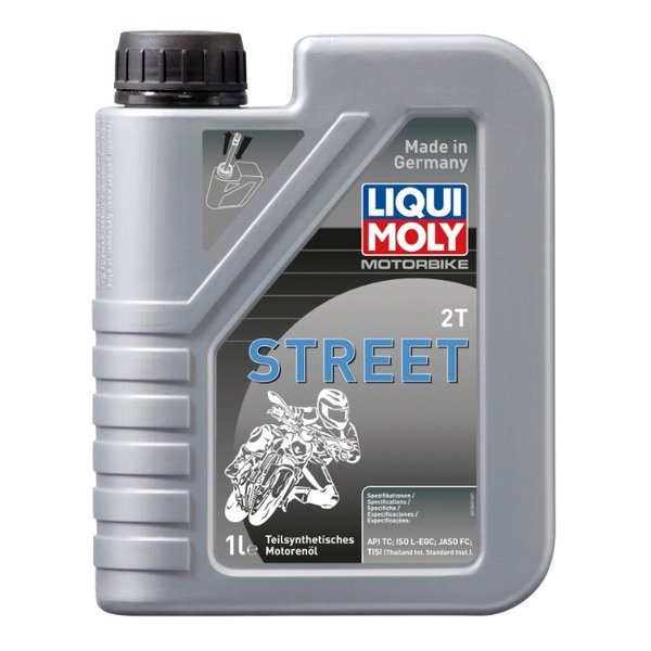 【15日は24時間限定クーポン配布】LIQUI MOLY リキ モリ2T 10W40 Street 1L MOTOBI2T10W40STREET1L(244..