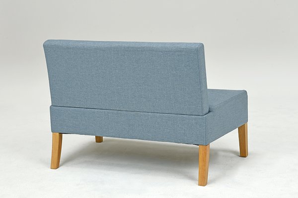 【3/5限定★抽選で2人に1人最大100%ポイントバック!要エントリー】クーポン配布萩原 ハギハラダイニングソファ2P ブルー FL-8615NA-BL(2518136)代引不可 [2]