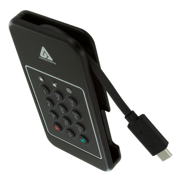 ��20����24���ָ��ꥯ���ݥ����ۡ�Apricorn ���ץꥳ����Aegis NVX - NVMe SSD USB 3.2 Type-C ANVX-2TB �ž��ֹ楹�ȥ졼�� ANVX-2TB(2588563)����Բ� ����̵��