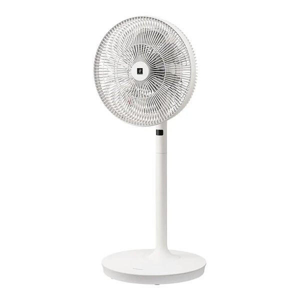 【20日は24時間限定クーポン配布】SHARP シャーププラズマクラスター扇風機 DCモーター/ネイチャーウイング搭載/ホワイト PJ-T3DS-W(2654671)送料無料