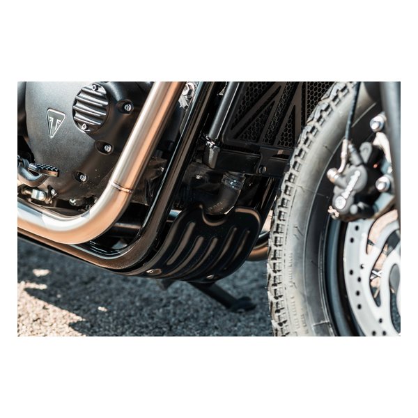 ��15����24���ָ��ꥯ���ݥ����ۡ�MOTONE CUSTOMS�ʥ⡼�ȡ��󥫥����ॺ�˥������������ DEFENDER ����� �֥�å� Bonneville Bobber 17-24 MTE182(2635258)����Բ� ����̵��