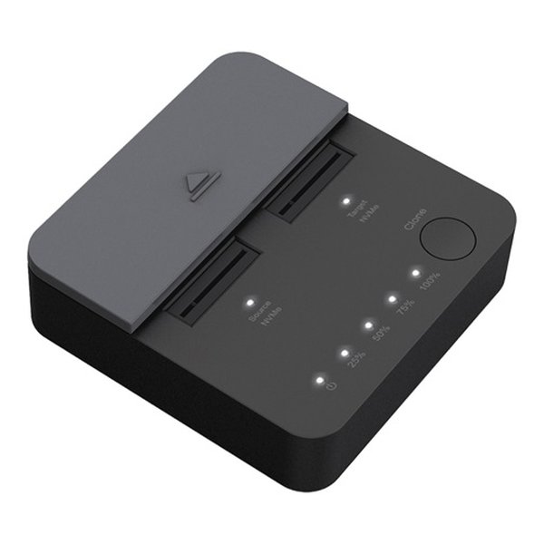 【10日は24時間限定クーポン配布】玄人志向 クロウトシコウクローン機能つき 外付M.2 SSDスタンド USB3.2 Gen2x2接続 KURO-DACHI/CLONE/NVMe(2646521)代引不可 送料無料 - Image 3