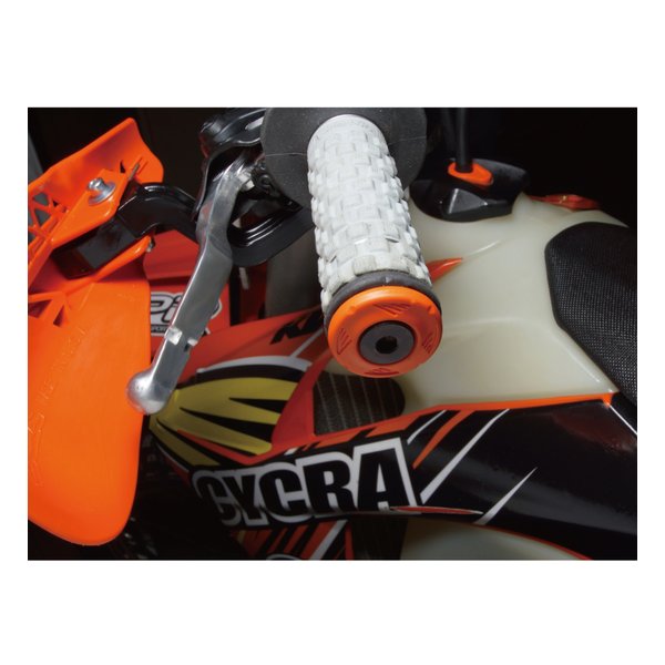 【5日は24時間限定クーポン配布】Cycra サイクラバーエンドキャップセット ホワイ...