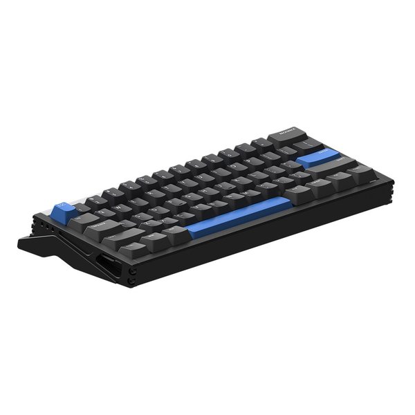 YUNZII B75 PRO 75% ガスケットゲーミングキーボード 無線メカニカルキーボード BT/2.4G/有線 ワイヤレス ホットスワップ 搭載 RGB ノブ付きカスタムキーボード MAC/WIN用 技適認証取得(ミルクスイッチ、黒)