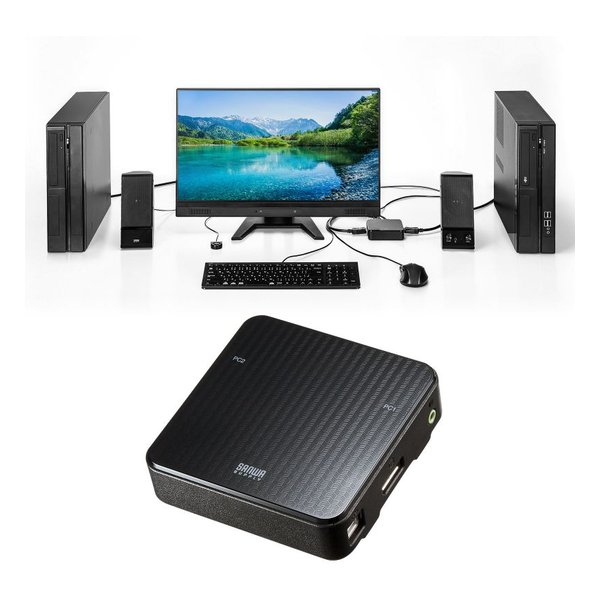 ��20����24���ָ��ꥯ���ݥ����ۡ�SANWA SUPPLY ����掠�ץ饤KVM���ش� SWKVM2WDPU(2436919)����Բ� ����̵��