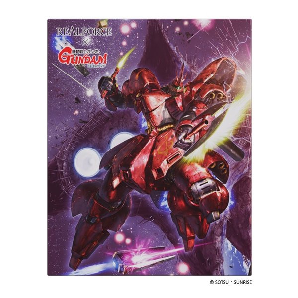 e-zoa 楽天市場 SHOPの【20日は24時間限定クーポン配布】東プレ トウプレREALFORCE×機動戦士ガンダム 逆襲のシャア GX1 Plus サザビーモデル 日本語配列 X1PCS1 2026年3月下旬頃出荷予定(2673807)代引不可 送料無料｜アングル3