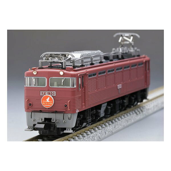 e-zoa 楽天市場 SHOPの【20日は24時間限定クーポン配布】TOMYTEC（トミーテック）国鉄 EF81-300形電気機関車 1次形・ローズ・田端機関区 7177(2670017)代引不可 送料無料｜アングル2