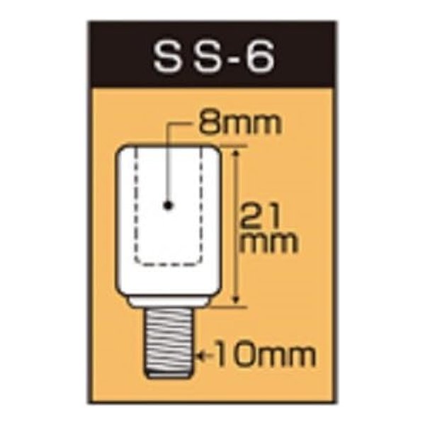 ��15����24���ָ��ꥯ���ݥ����ۡ�TANAX ���ʥå����Х����ߥ顼 �ʥݥ쥪�� ����ॹ�ƥ�쥹�����ץ��� 1������ ��8mm����10mm SS-6(2284228)����Բ�