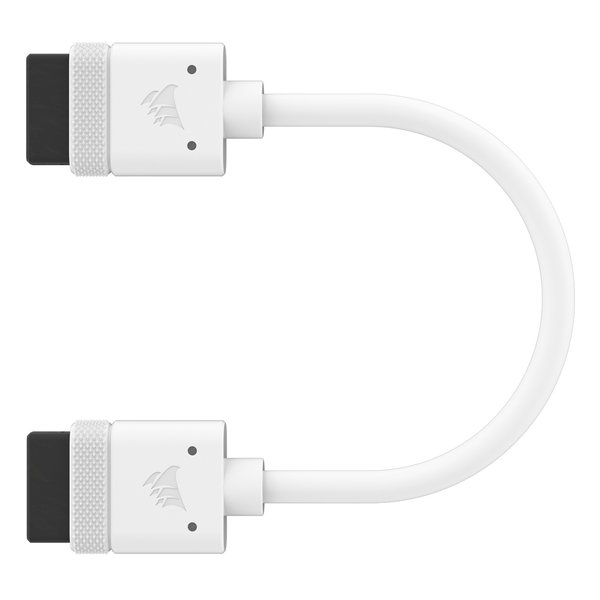 CORSAIR ���륻��iCUE LINK�б������֥� iCUE LINK Cable 100mm��2��/�ۥ磻�� CL-9011129-WW(2609048)����Բ� ����̵��