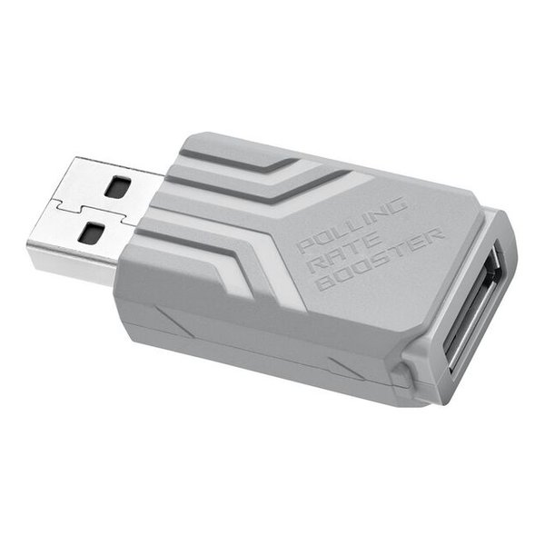 【20日は24時間限定クーポン配布！】ASUS エイスースROG Polling Rate Booster ホワイト AC09 ROG POLLING RATE BOOSTER/WHT(2648097)送料無料