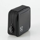 【5日は24時間限定クーポン配布&ポイントアップ】ELECOM エレコムCD/DVDケース/セミハード/ファスナー付/52枚入/ブラック CCD-H52BK(2...