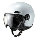 【30日限定クーポン配布】MARUSHIN マルシンSAFIT ジェットヘルメット パールホワイト / Lサイズ MS340PWHL(2439252)送料無料
