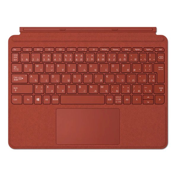 【5/15限定 抽選で2人に1人最大100 ポイントバック要エントリー】クーポンも配布 Microsoft マイクロソフトSurface Go Type Cover KCS-00102 ポピーレッド KCS00102(2498446)送料無料