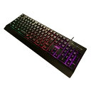 【5/1は24時間限定ポイントアップ&お得なクーポン配布中!】lazos ラゾス有線ゲーミングキーボード 109 key LKBG(2521486)送料無料
