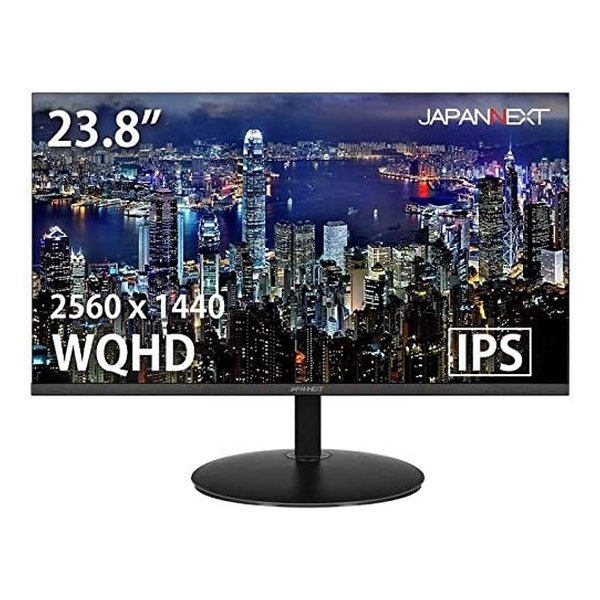 クーポンも配布!JAPANNEXT ジャパンネクスト23.8型 液晶ディスプレイ 23.8型 IPS WQHD液晶モニター JN-IPS2380FLWQHD(2531153)送料無料