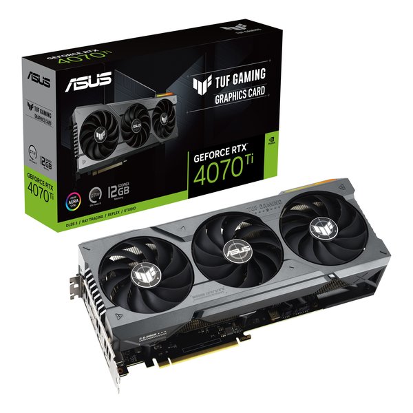 ASUS エイスースGF RTX4070Ti 12GB TUF-RTX4070TI-12G-GAMI ...