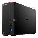 【18日は24時間限定クーポン配布!】BUFFALO バッファローリンクステーション SOHO向け LS710DNB ネットワークHDD 1ベイ 3TB LS710DN0301B(2556352)代引不可 送料無料(2)
