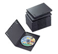 【5日は24時間限定クーポン配布&ポイントアップ】ELECOM エレコムDVDトールケース CCD-DVD03BK(0167732)代引不可