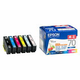 EPSON ץ󥨥ץ  󥯥ȥå  IC6CL70 6ѥå IC6CL70(2303982)Բ ̵