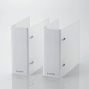 【5日は24時間限定クーポン配布&ポイントアップ】ELECOM エレコム不織布ケース専用ファイル2冊 CCDB02WCR(2368266)