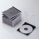 【5日は24時間限定クーポン配布&ポイントアップ】ELECOM エレコムBlu-ray/DVD/CDプラケース CCDJSCN10BK(2358849)