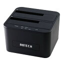 【9日20時〜限定クーポン!10日は要エントリーでポイント抽選!】AOTECH アオテッククローン2BAY SSD/HDDスタンド SATA/USB3.0 AOK-CLONE-U3(2418464)送料無料(2)