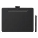 【5日は24時間限定クーポン配布&ポイントアップ】Wacom ワコムIntuos Mediumワイヤレス CTL-6100WL/K0 ブラック CTL-6100...