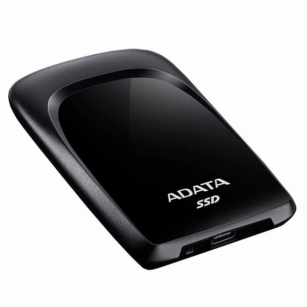 ADATA エイデータポータブルSSD 480GB ブラック