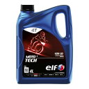 【スーパーSALE要エントリーで最大300%ポイントバック】elf エルフMOTO4 TECH 10W50 4L バイク用 4st エンジンオイル MOTO4テ...