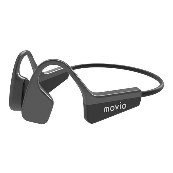 【20日は24時間限定クーポン配布！】movio（モヴィオ）骨伝導イヤホン「ActiBone」 ブラ
