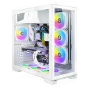 【5千円以上でポイント4倍★クーポンも配布】Antec アンテックPCケース ATX ミドルタワーケース P120 Crystal White P120 CRYSTALWHITE(2520801)送料無料