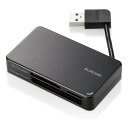 【5/1は24時間限定ポイントアップ&お得なクーポン配布中!】ELECOM エレコムメモリカードリーダー ケーブル収納タイプ ブラック USB2.0対応 MRK...