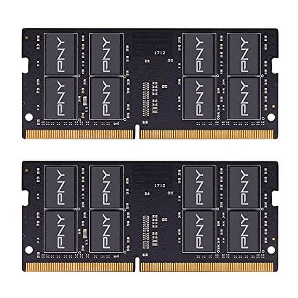 PNY ピーエヌワイDDR4 2666MHzノートブック用メモリシングルチャネル 16GBx2 MN32GK2D42666-TB MN32GK2D42666-TB(2573828)代引不可 送料無料