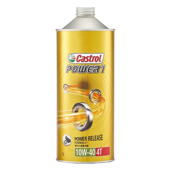 Castrol カストロールCastrol POWER1-4T 10W40 1L POWER14T10W401L(2128783)