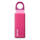 【スーパーSALE要エントリーで最大300%ポイントバック】BUFFALO バッファローUSB3.0フラッシュメモリ 32GB ピンク RUF3-KS32GA-...