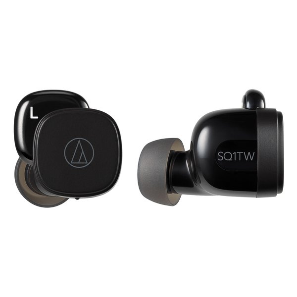 AudioTechnica I[fBIeNjJSCXCz x hEhHdl }[dΉ ubN ATH-SQ1TW BK(2508924)