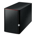 【20日は24時間限定クーポン配布】BUFFALO バッファローLinkStation for SOHO ネットワークHDD 2ベイ 8TB LS220DN0802B(2556349)代引不可 送料無料