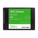 【スーパーSALE要エントリーで最大300%ポイントバック】Western Digital ウエスタンデジタル240GB WD Green 内蔵SSD 2.5 ...
