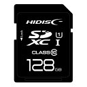 【5/1は24時間限定ポイントアップ&お得なクーポン配布中!】HI-DISC ハイディスクSDXCカード 128GB CLASS10 UHS-I プラケース付き...