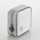 【5日は24時間限定クーポン配布&ポイントアップ】ELECOM エレコムCD/DVDケース/セミハード/ファスナー付/52枚入/ホワイト CCD-H52WH(2...