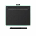 【11/1ポイント2倍&クーポン配布】Wacom ワコムIntuos Smallワイヤレス ピスタチオグリーン CTL-4100WL/E0(2447345)送料無料
