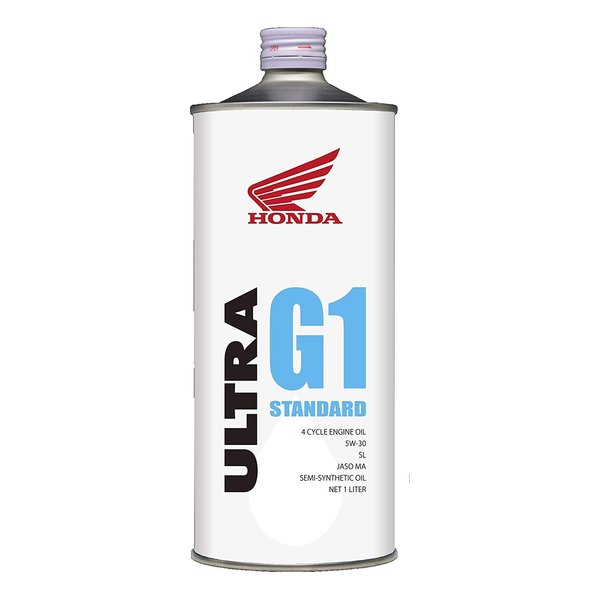 【マラソン期間クーポンあり！11/5は要エントリーで2人に1人ポイントバック！】HONDA ホンダ2輪用エンジンオイル ウルトラ G1 SL 5W-30 4サイクル用 1L ホンダウルトラG1 5W-30 1L(2507137)