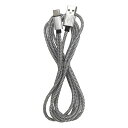 【スーパーSALE要エントリーで最大300%ポイントバック】LAZOS ラソスUSB-TypeC 3A 断線防止 充電・転送用ケーブル 2m シルバー L-TC...