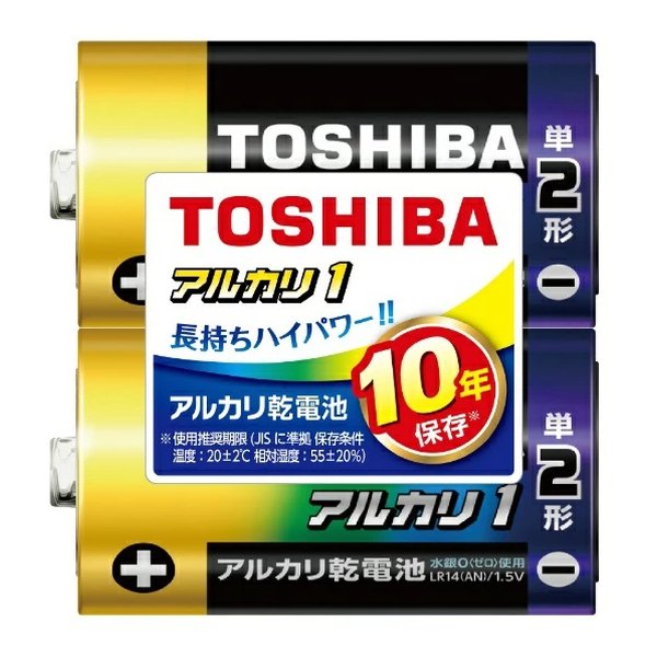 1824ָꥯݥۡTOSHIBA  륫1  ñ2 2ܥ󥯥ѥå LR14AN2KP(252...