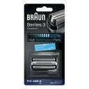【スーパーSALE要エントリーで最大300%ポイントバック】braun ブラウンシェーバー替刃 網刃・内刃一体型 シリーズ3用 ブラック F/C32B-6(25...