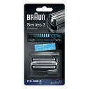 クーポンも配布braun ブラウンシェーバー替刃 網刃・内刃一体型 シリーズ3用 ブラック F/C32B-6(2558129)代引不可 送料無料